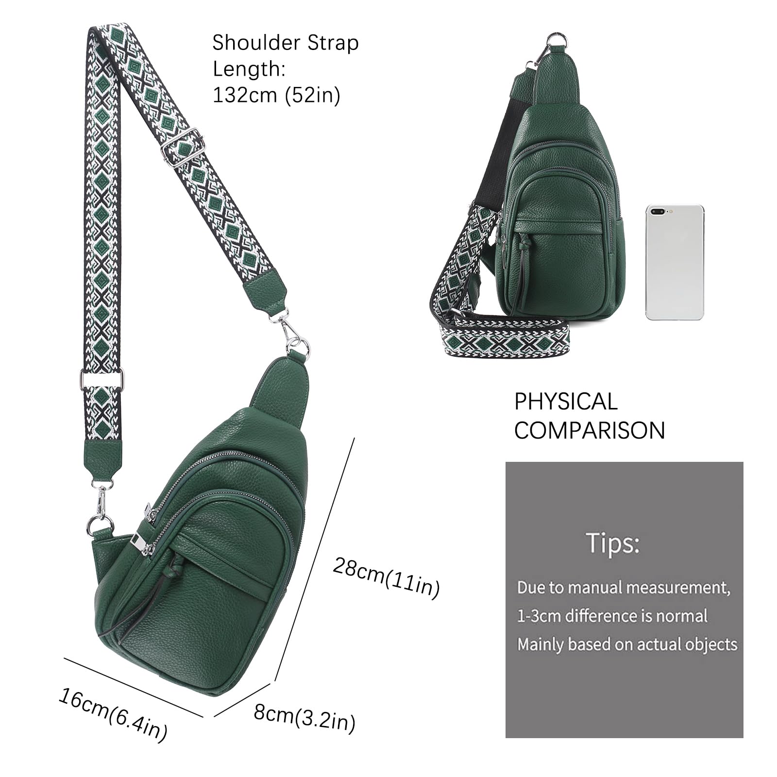 Stylish Vegan Leather Fanny Pack for Women - Crossbody Chest Bag for Work, Shopping & Travel - Adjustable Shoulder Tote Belt Bag Backpack - Perfect for Daily Commute, Gym & Outdoor Activities