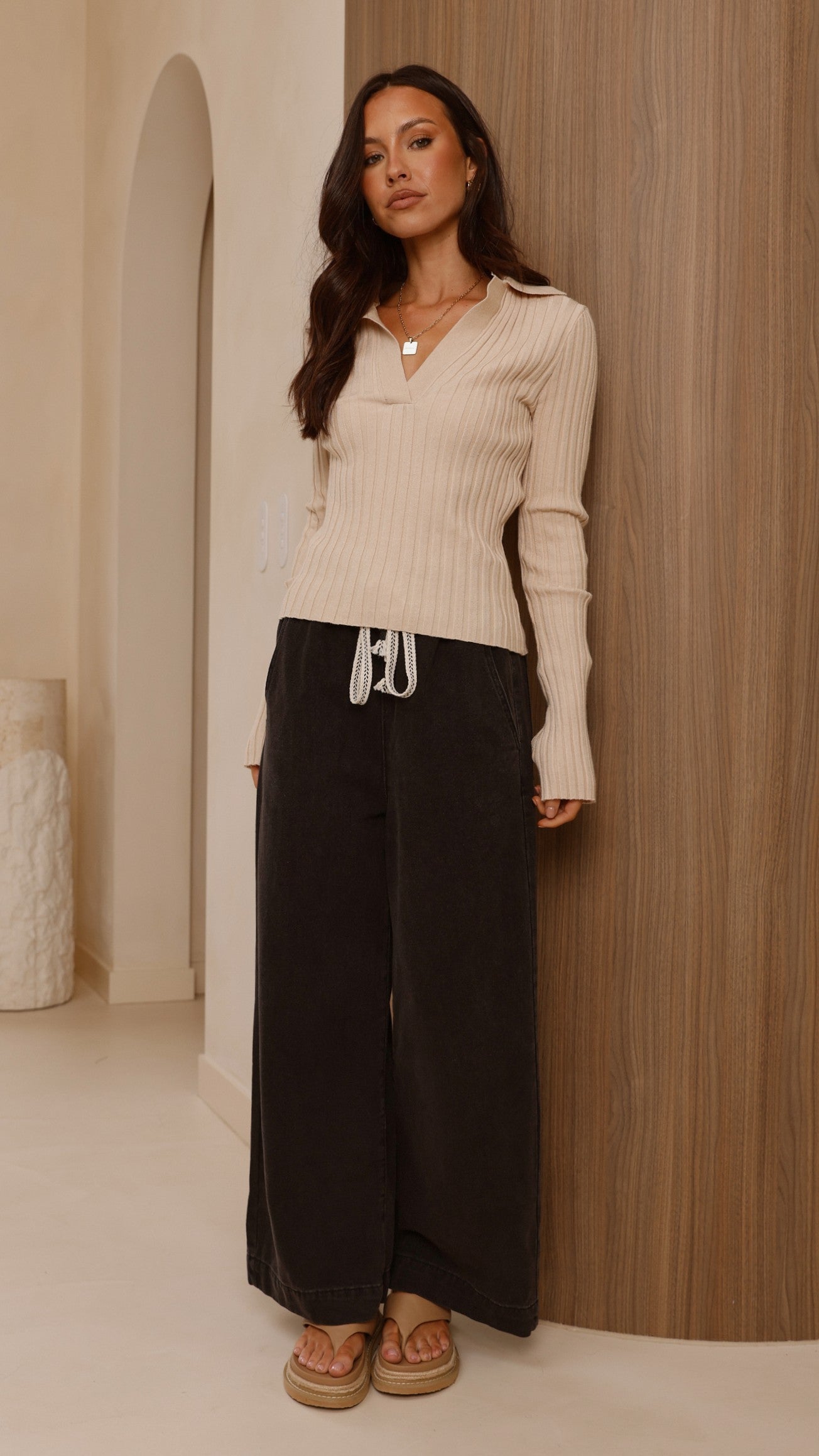 Josephine Pants for Women - High Waisted Black Dress Pants for Office Work & Business Casual Wear