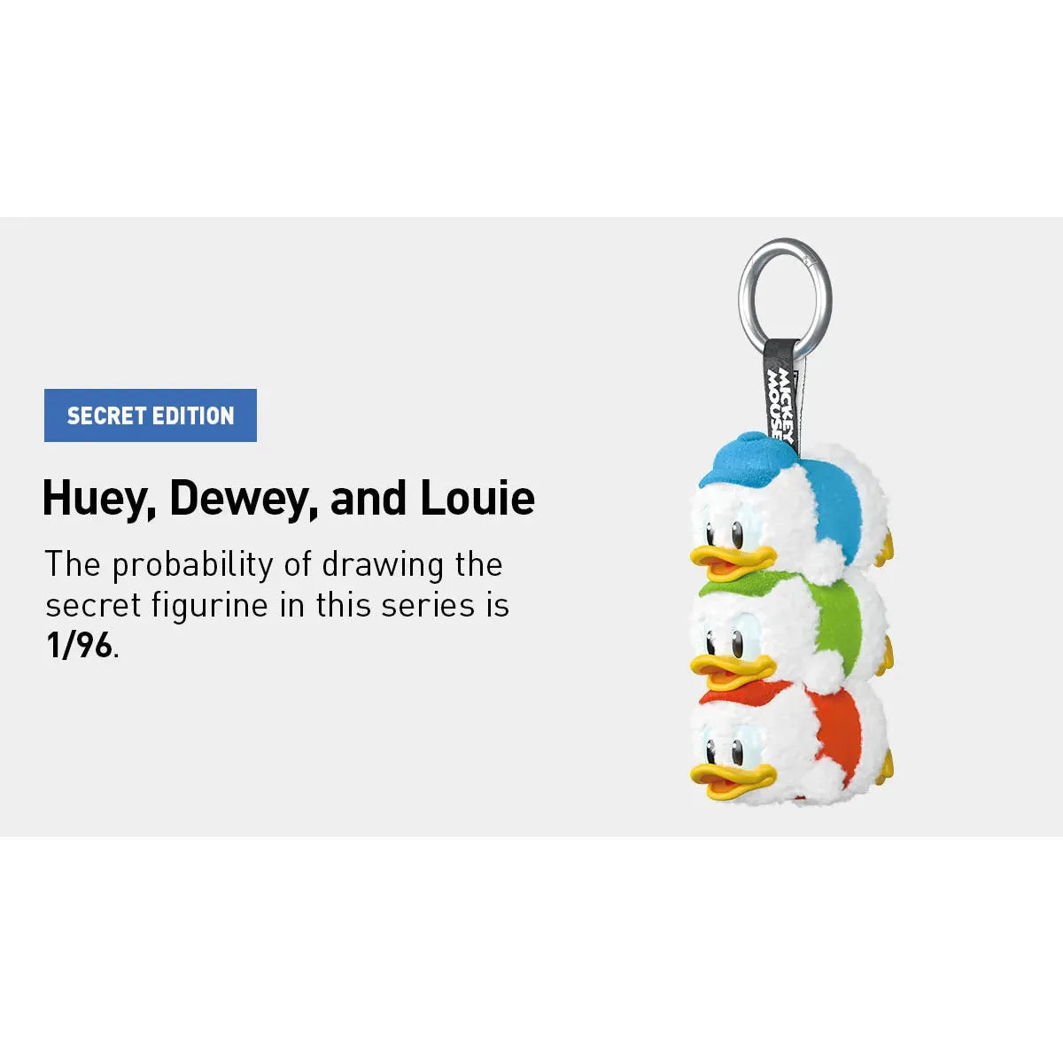 POP MART Disney Mickey Mouse Family Series Plush Keychain Blind Box - Cute Collectible Toy for Gifts, Home Decor & Travel Accessories