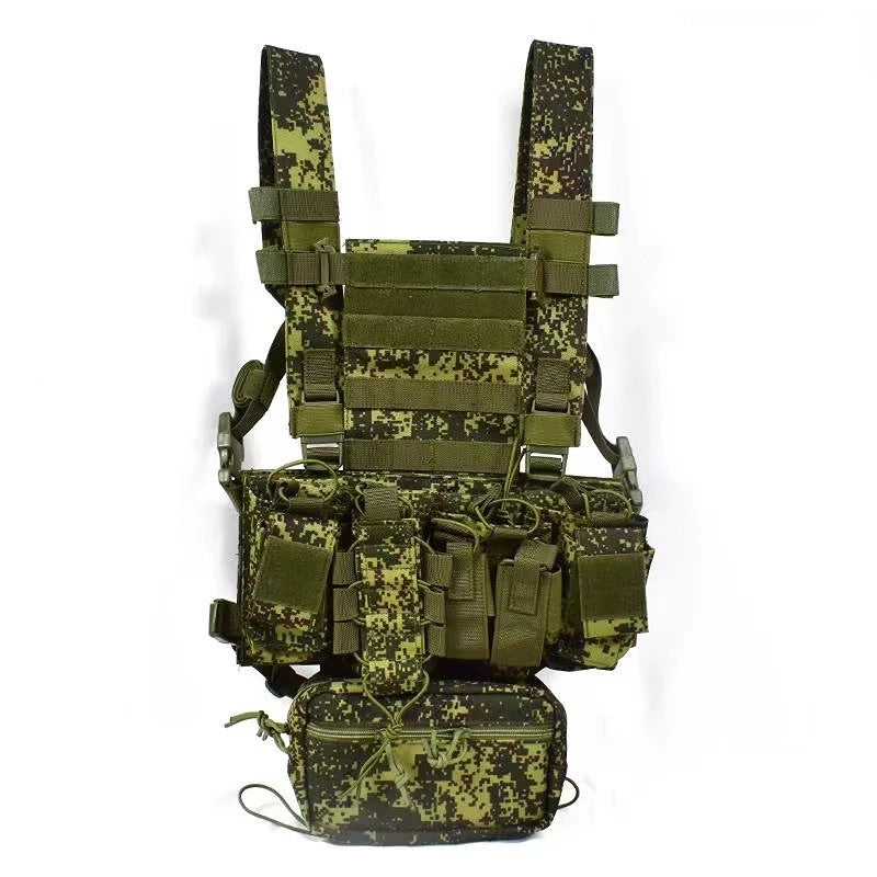 Russian Tactical Vest EMR - Quick Release Hunting Vest with MOLLE System, Adjustable & Breathable for Military & Outdoor Use - Perfect for Airsoft, Hunting, Hiking & Tactical Training