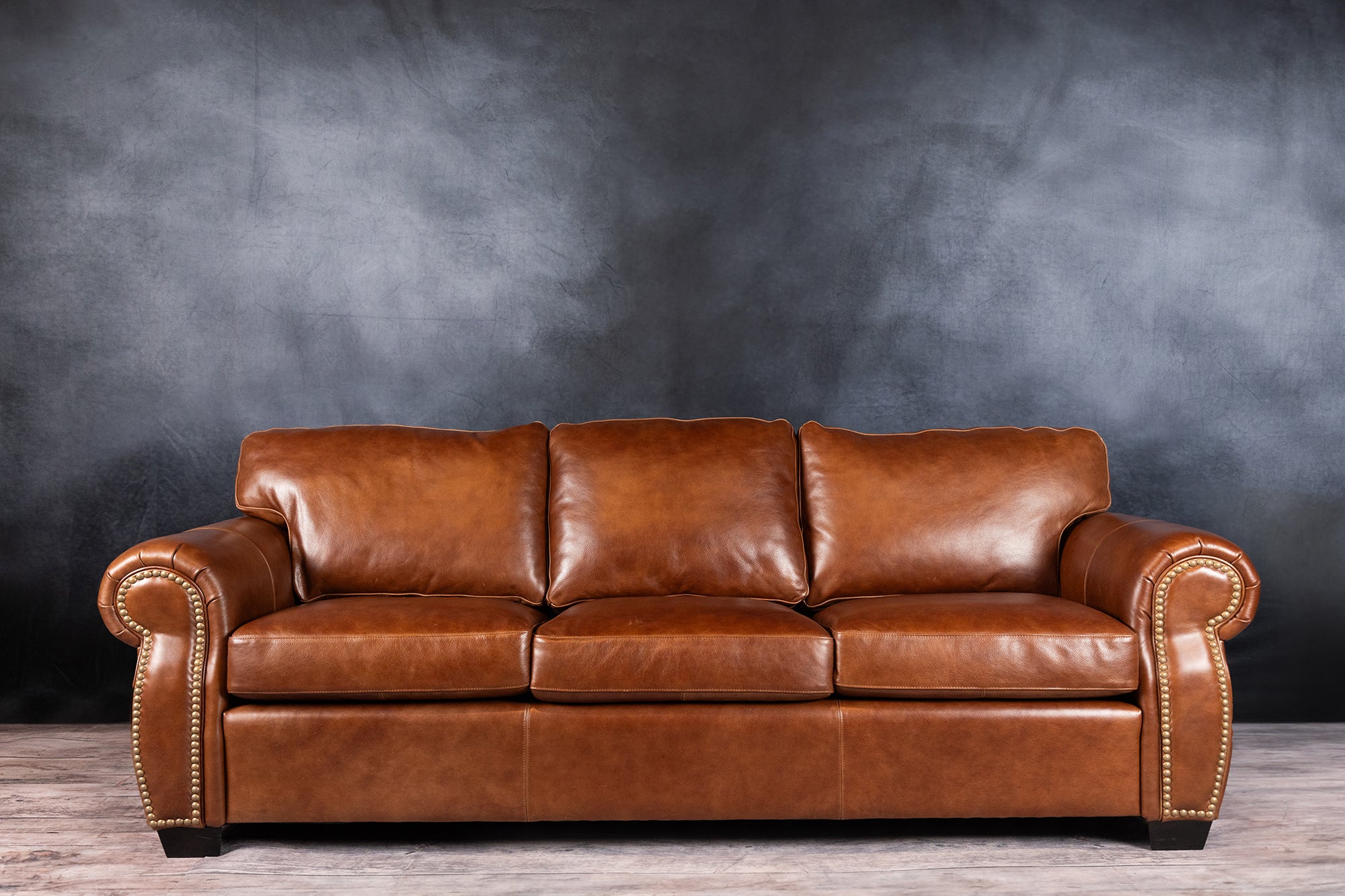 Premium Genuine Leather Sofa - Wyoming Collection | Modern & Durable Living Room Furniture for Home & Office Use