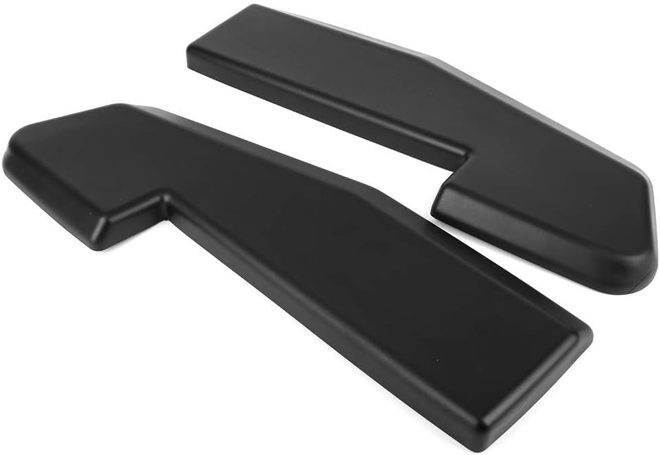 Universal V1 Style Rear Bumper Lip Splitters - 2PCs Set for Car Body Protection & Styling - Perfect for Sports Cars, Sedans & Custom Vehicles