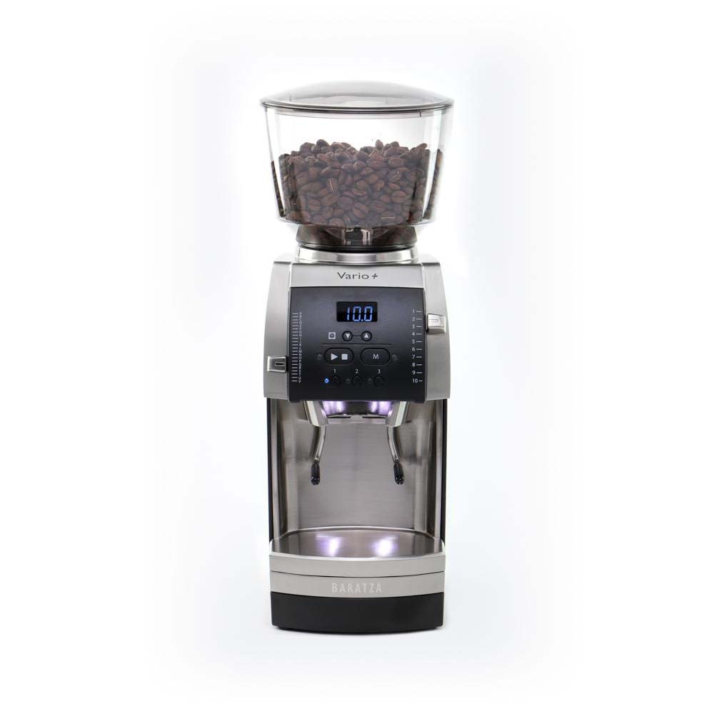 Baratza Vario+ Professional Coffee Grinder for Espresso, French Press & Pour Over - High Precision Burr Grinder for Home & Cafe Use