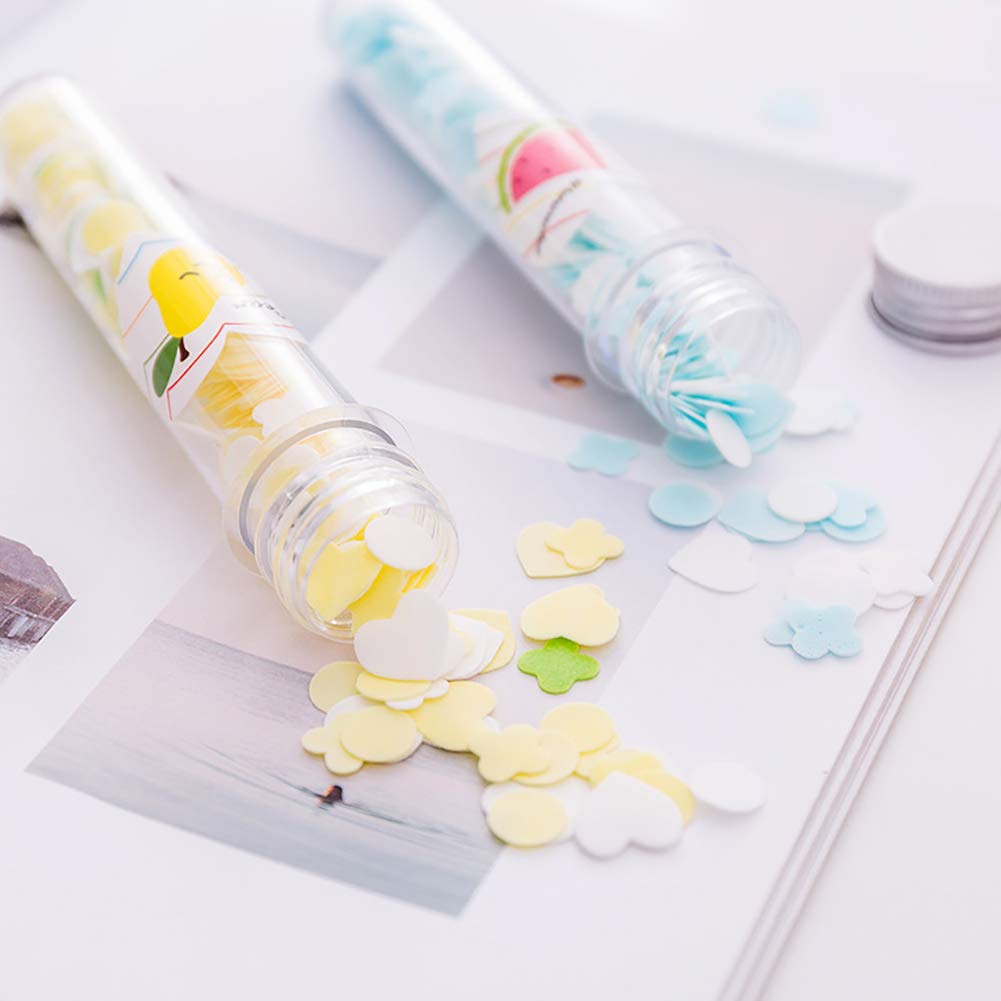 GSHLLO 6-Pack Portable Disposable Soap Confetti Sheets - Travel Hand Washing Soap Paper for Camping, Hiking, Gym & Outdoor Activities