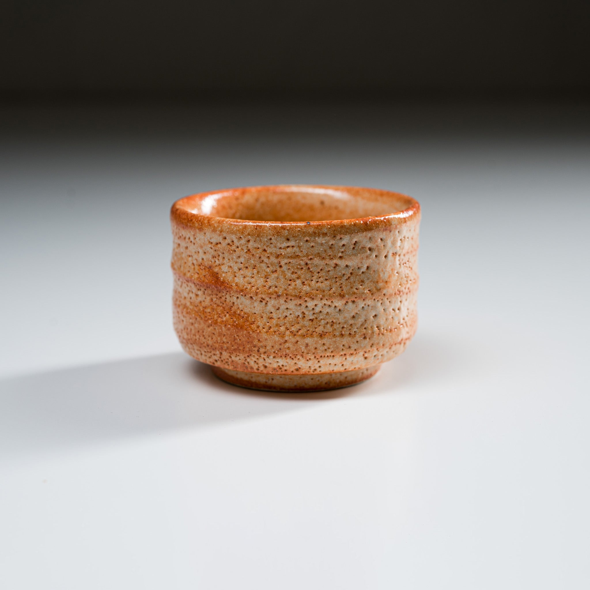 Handcrafted Mino Ware Pottery Sake Cup & Teacup - Traditional Japanese Ceramic Drinking Vessel for Sake, Tea or Citrus Juice - Perfect for Japanese Tea Ceremony, Sake Tasting or Home Decor