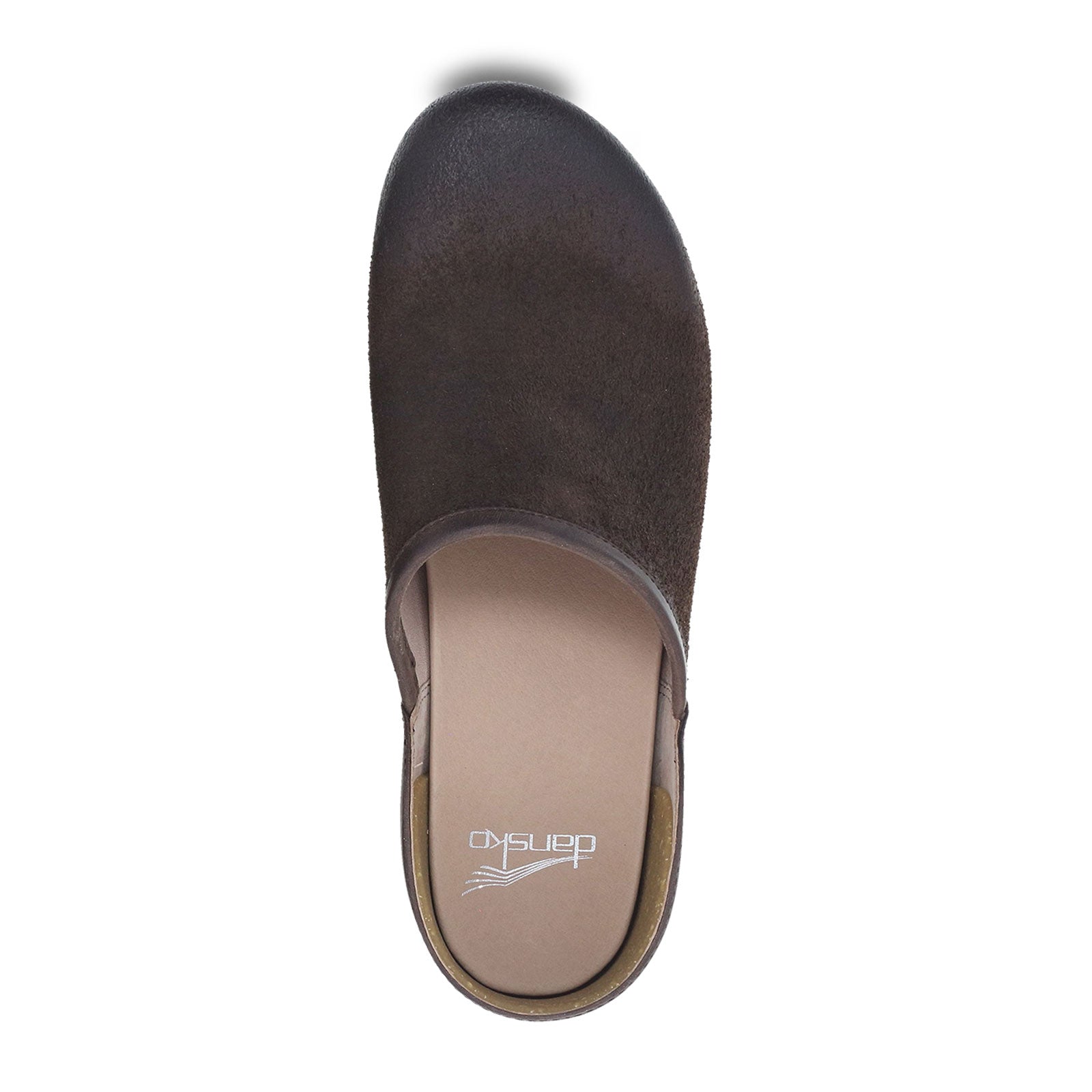 Dansko Brenna Clog for Women - Comfortable Suede Slip-On Shoes in Chocolate Brown | Perfect for Nurses, Teachers & Healthcare Professionals