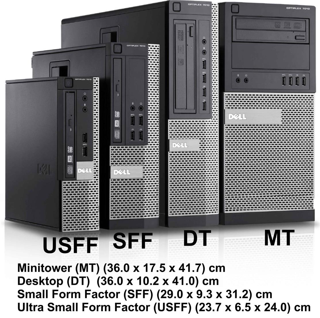Dell Optiplex 7010 Tower PC - Intel Core i5-3470 3.2GHz, 8GB RAM, 1TB HDD, Windows 10 Pro | Fast Business Desktop Computer for Office Work, Home Use & Gaming