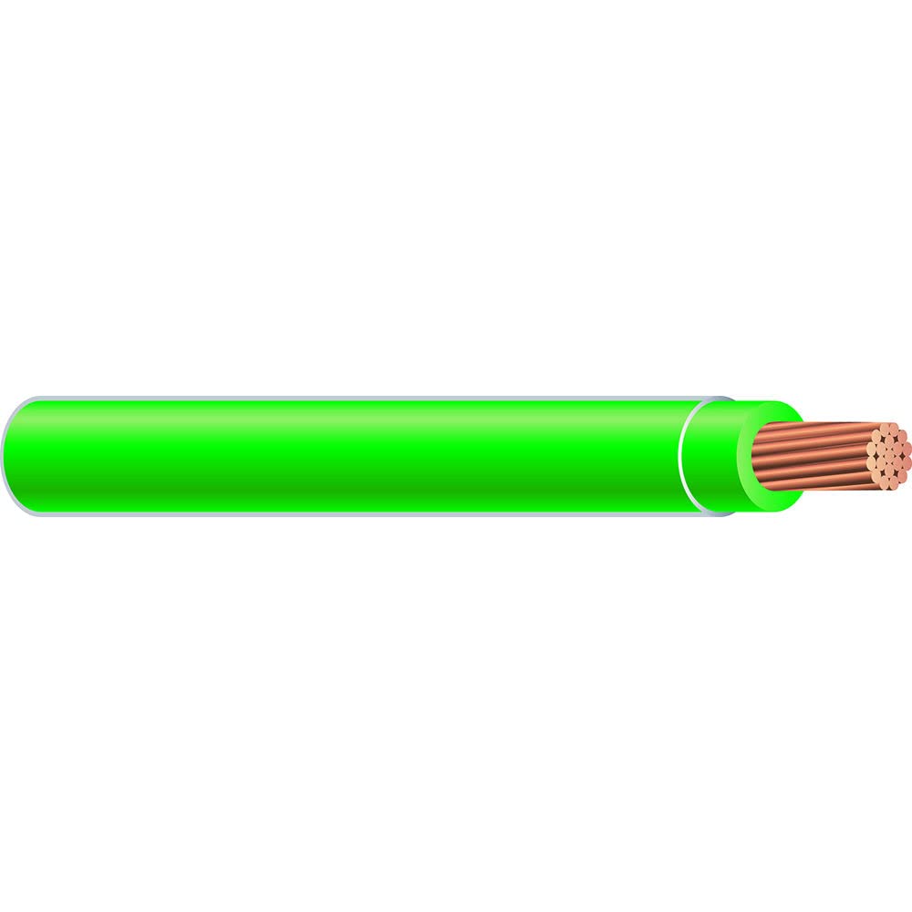 12 AWG THHN Stranded Green Wire 500ft - Electrical Wiring for Home, Commercial & Industrial Use