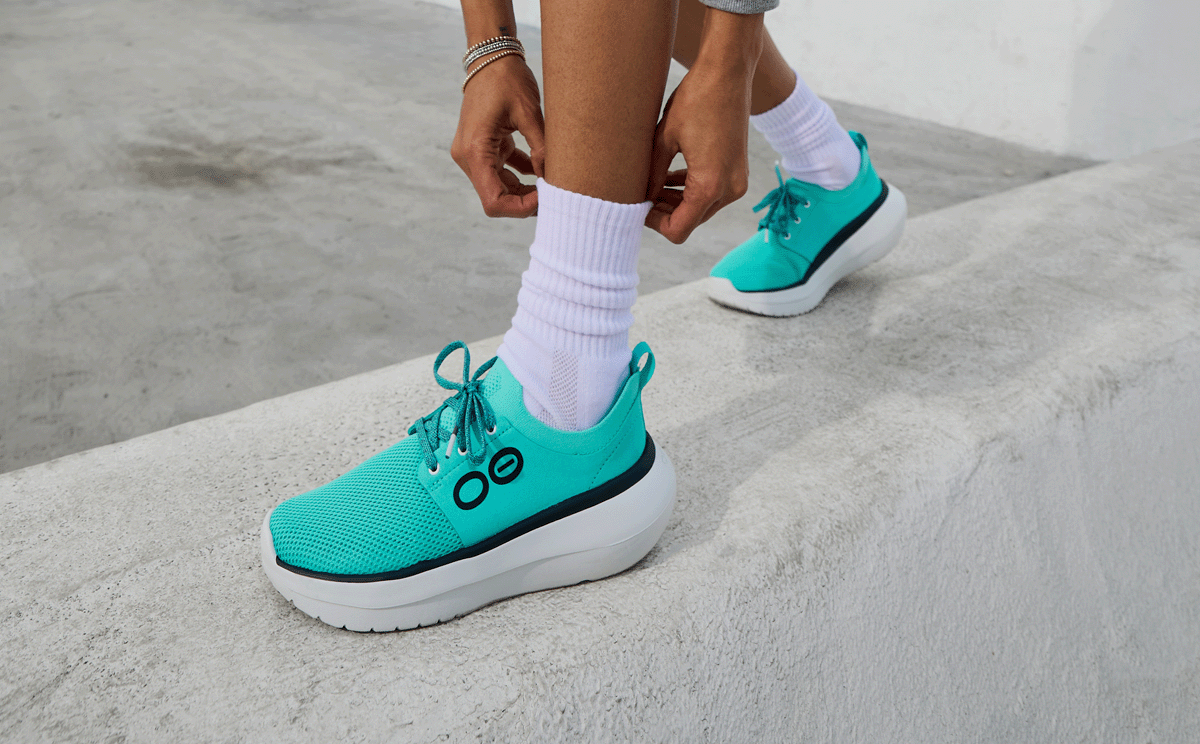 Women's OOmy Stride Running Shoes - Lightweight & Comfortable Emerald Green Sneakers for Jogging, Gym Workouts & Daily Walking