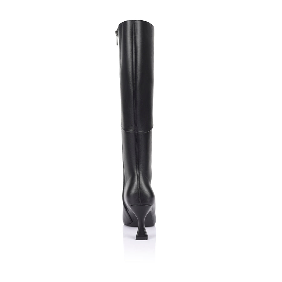 Ultra Knee High Boots for Women - Black Leather Winter Fashion Boots | Waterproof & Comfortable for Snow, Rain & Cold Weather