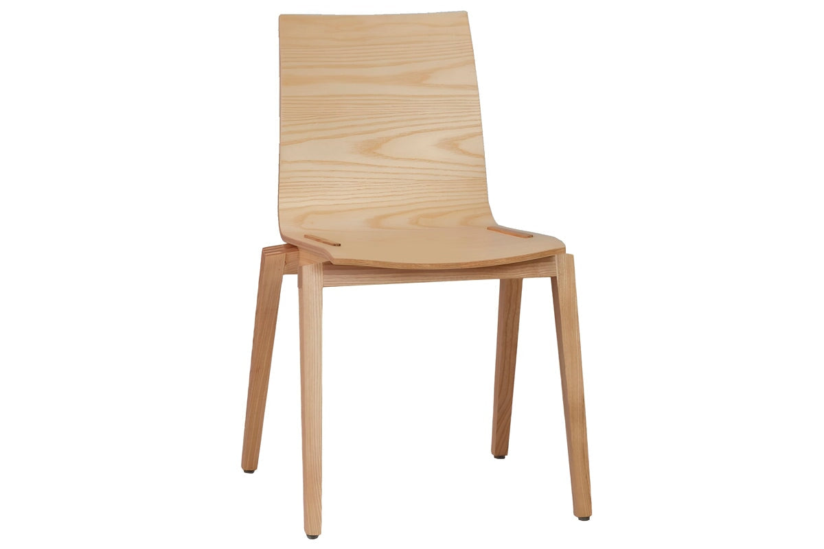 Volkov Timber Chair - Solid Wood Dining Chair for Kitchen, Restaurant & Home Decor | Comfortable & Durable Seating Solution for Indoor Use
