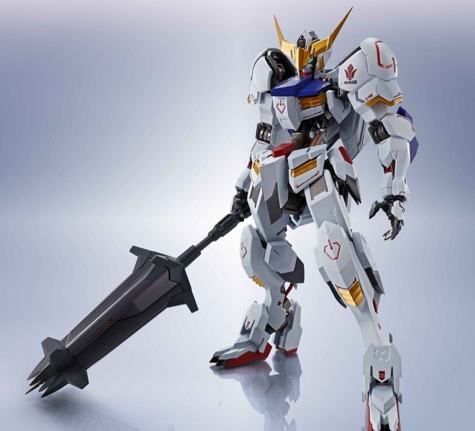 Bandai Metal Robot Spirits Gundam Iron Blooded Orphans ASW-G-08 Gundam Barbatos (1st-4th Form) Action Figure - High-Quality Collectible Model Kit for Anime Fans & Display | Perfect for Home Decor, Office Display & Gundam Collections