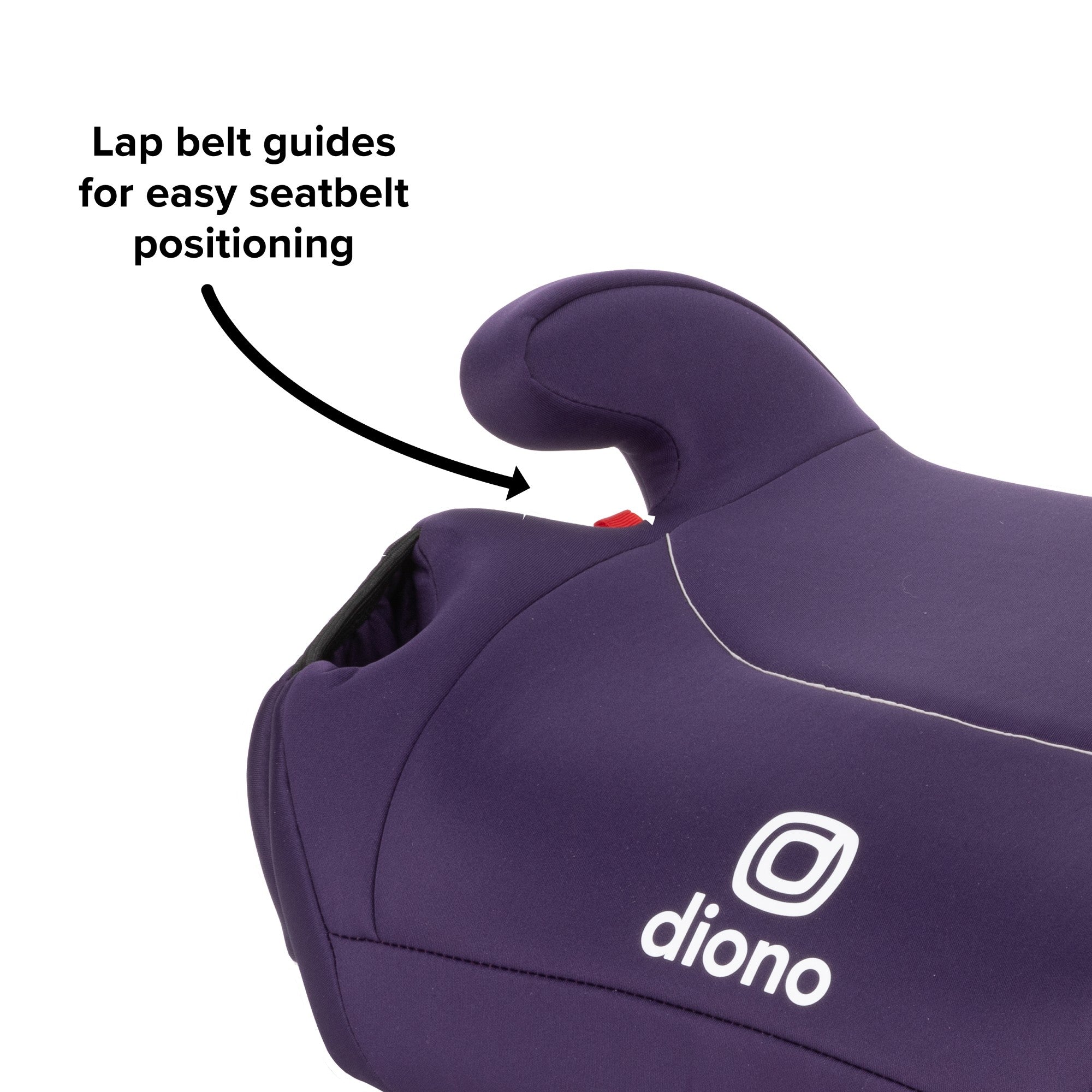 Diono Solana Backless Booster Car Seat - 2 Pack | Lightweight & Portable for Travel, School Carpool & Everyday Use