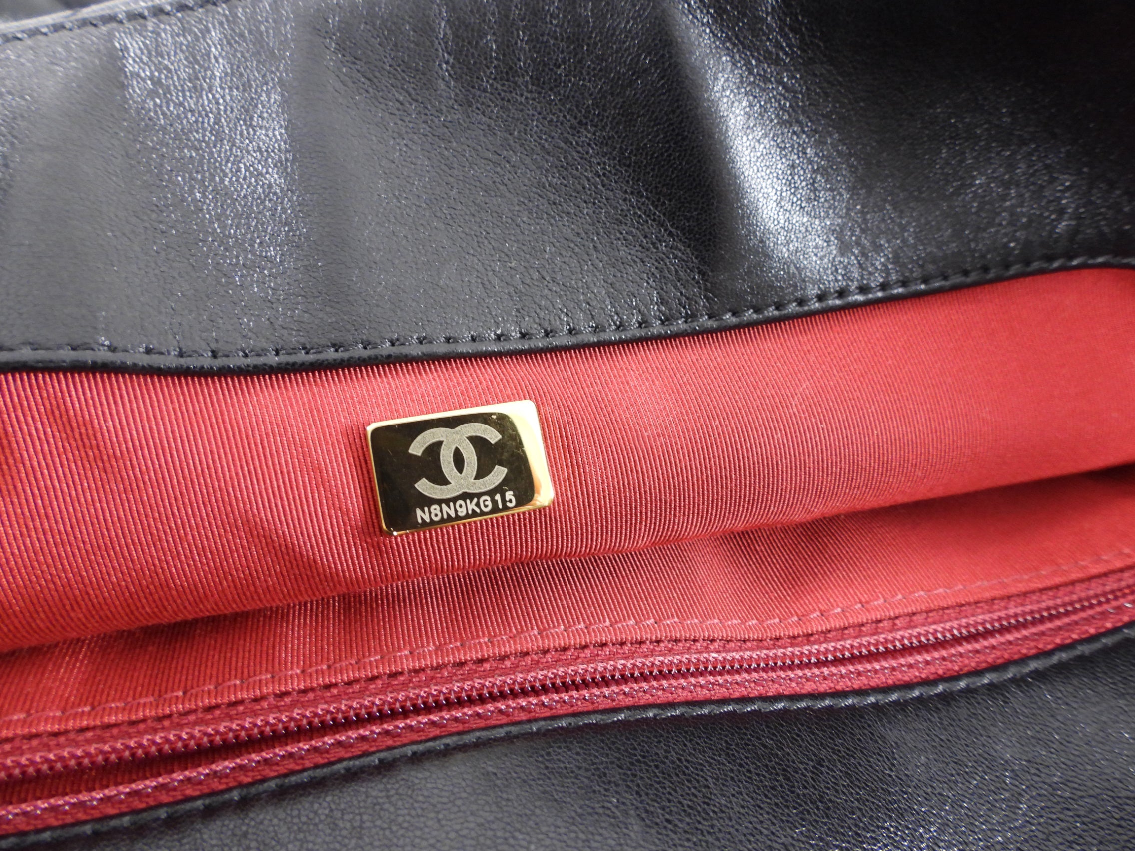 Chanel 19 Black Quilted Leather Maxi Flap Bag - Luxury Designer Handbag for Women | Perfect for Evening Events, Parties & Special Occasions