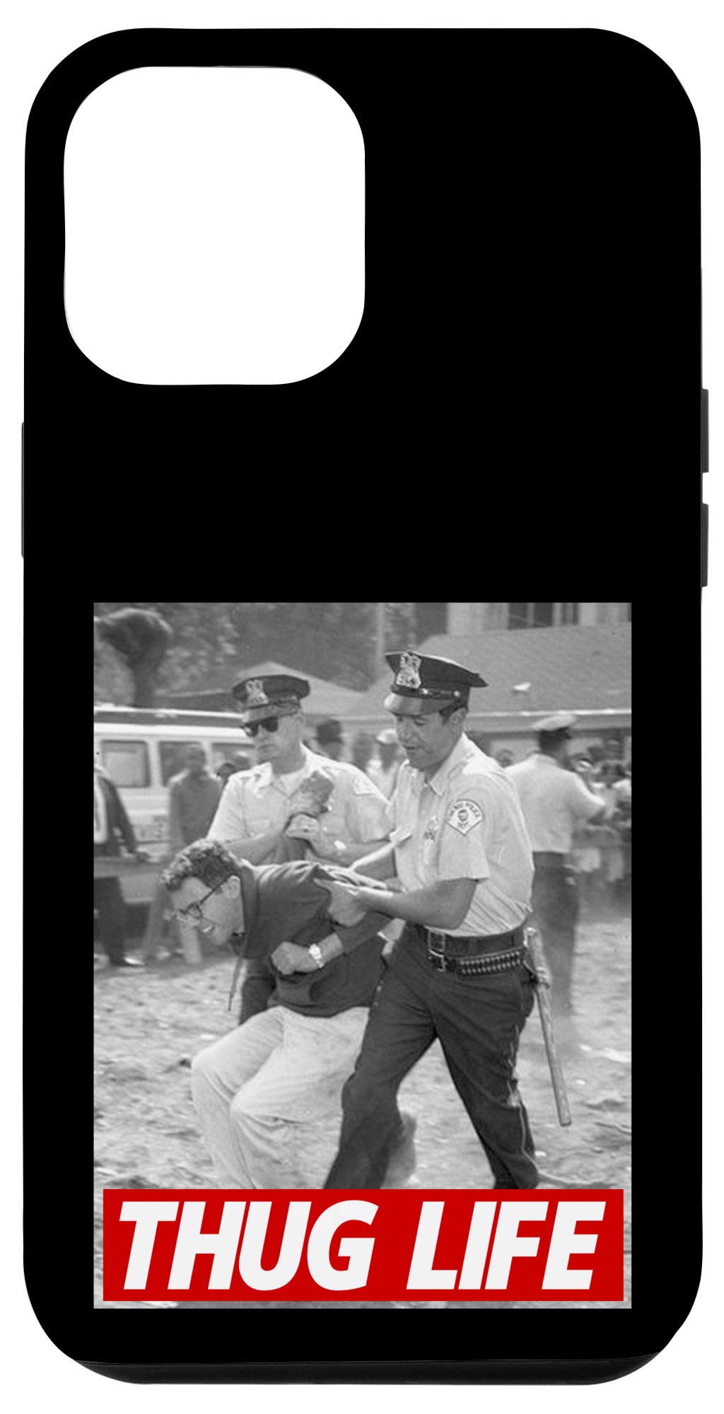 iPhone 12 Pro Max Case - Bernie Sanders Protest Arrest Design - Liberal Democrat Activist Gift - Perfect for Political Supporters & Social Justice Advocates