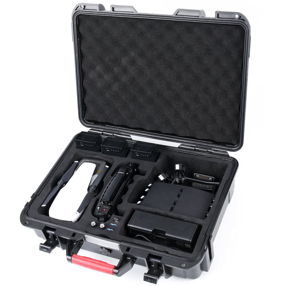 Smatree 10.2L Waterproof Hard Carrying Case for DJI Mavic Air Drone & Accessories - Travel Storage Case Compatible with Mavic Air Fly More Combo | Perfect for Outdoor Adventures, Air Travel & Drone Protection