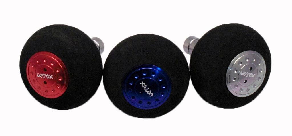 Jigging World Votex 45mm EVA Power Knobs Type B - High Performance Fishing Reel Handle Grips for Saltwater & Freshwater Angling