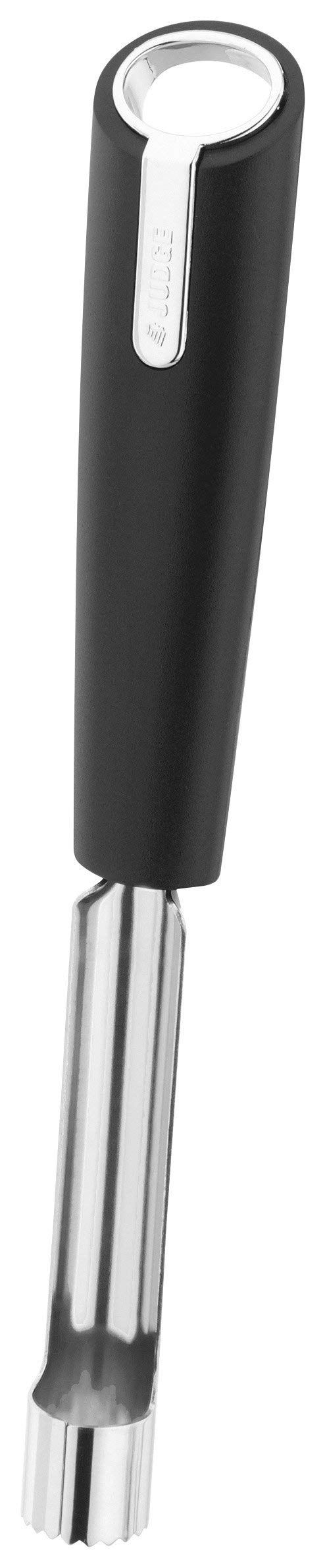 Premium Judge Black Satin Stainless Steel Apple Corer - Kitchen Gadget for Effortless Fruit Prep, Baking & Healthy Snacking