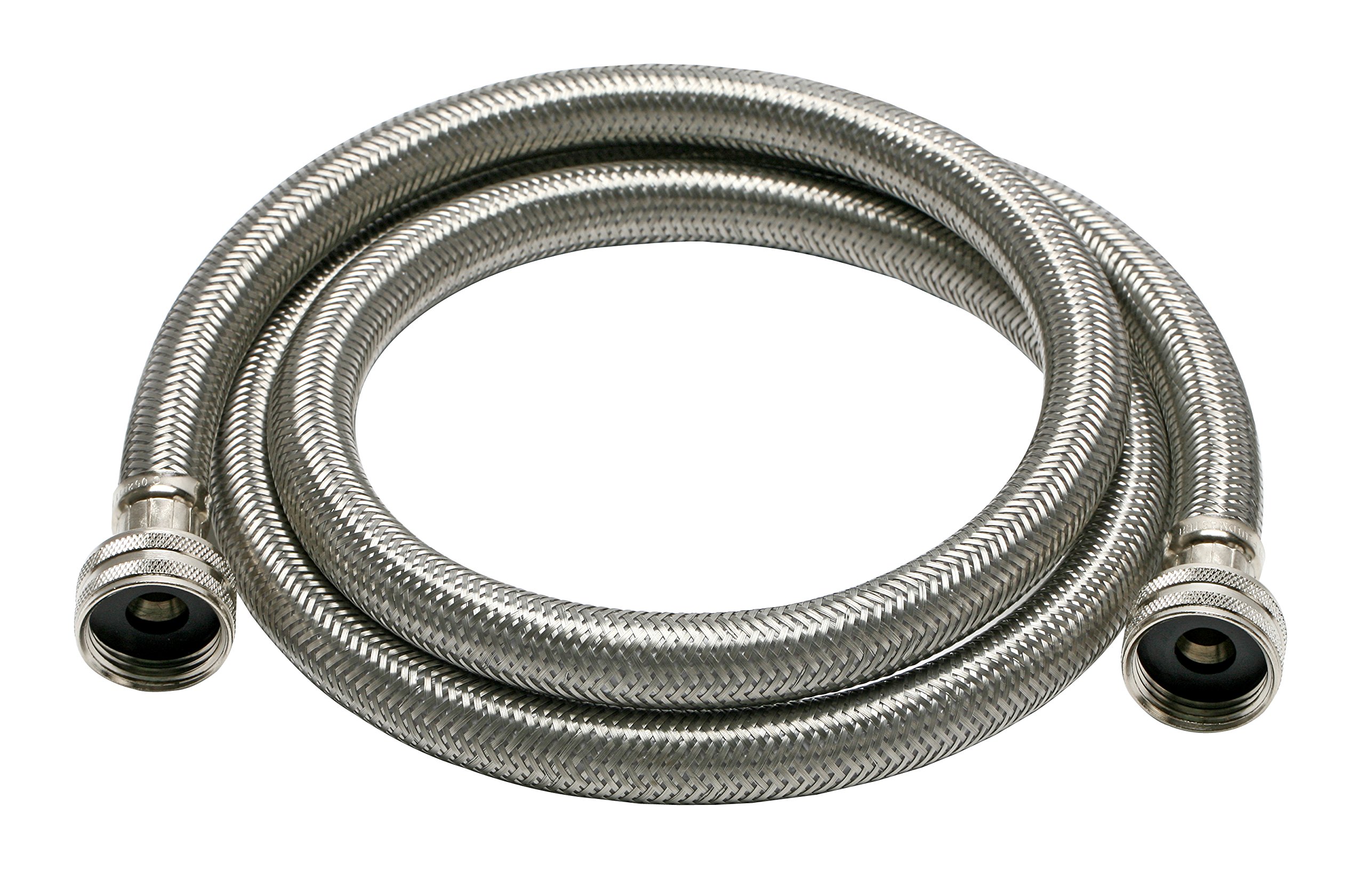 Fluidmaster B9WM48HE High Efficiency Washing Machine Water Supply Hose - 3/4