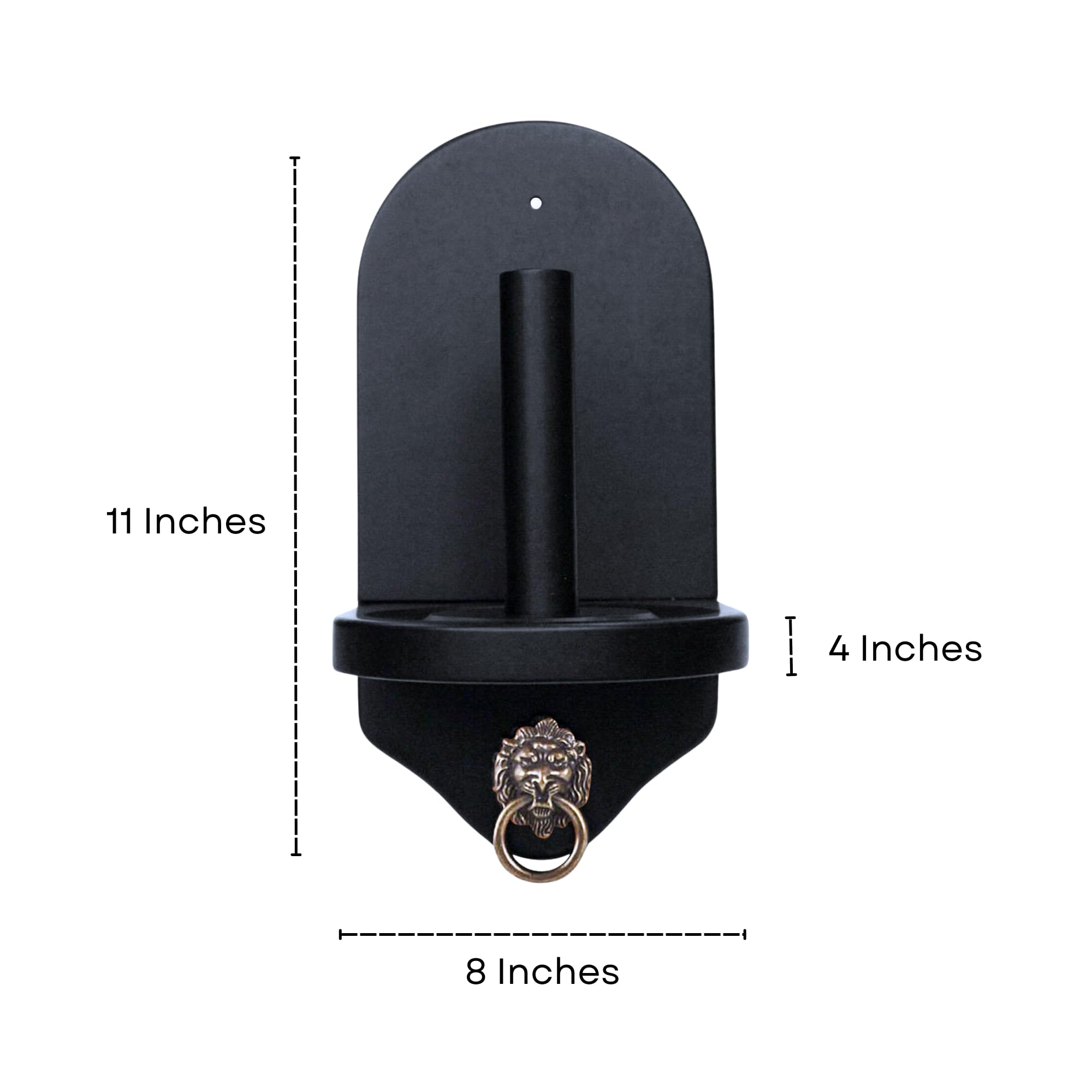 Modern Matte Black Cone Chalk Holder with Mounting Hardware - Wall Mountable for Silver Cup & Master Tweeten Chalk - Durable Design for Billiard Rooms, Pool Halls & Home Game Tables