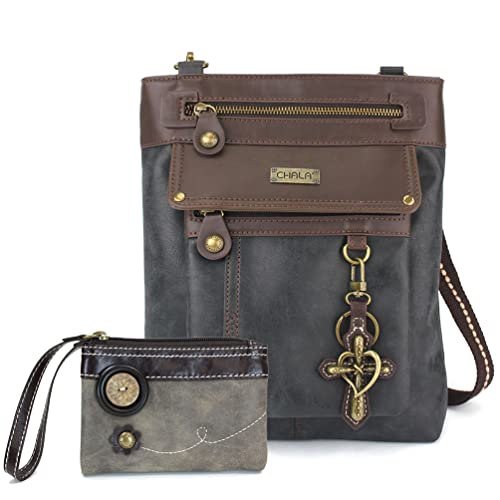 Black + Grey Wallet _ Cross