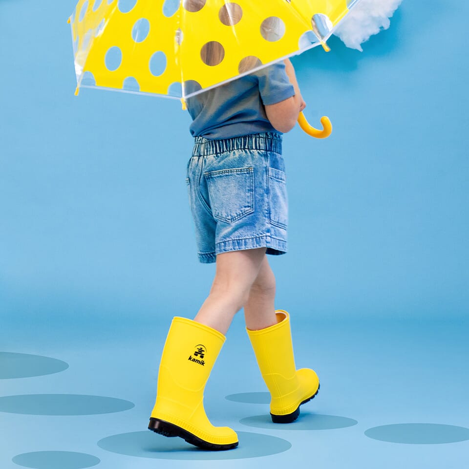 Best Kids' Rain Boots for Boys & Girls - Waterproof & Durable Stomp Boots for Puddles, Mud & Outdoor Play - Fun & Comfortable Children's Rainwear for School, Park & Garden Adventures