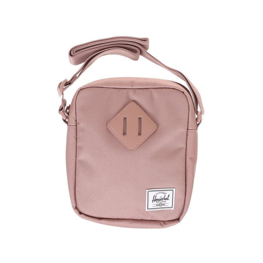 HERSCHEL HSC S423 Heritage Crossbody Bag in Ash Rose - Stylish & Compact Purse for Women, Perfect for Travel, Work & Everyday Use