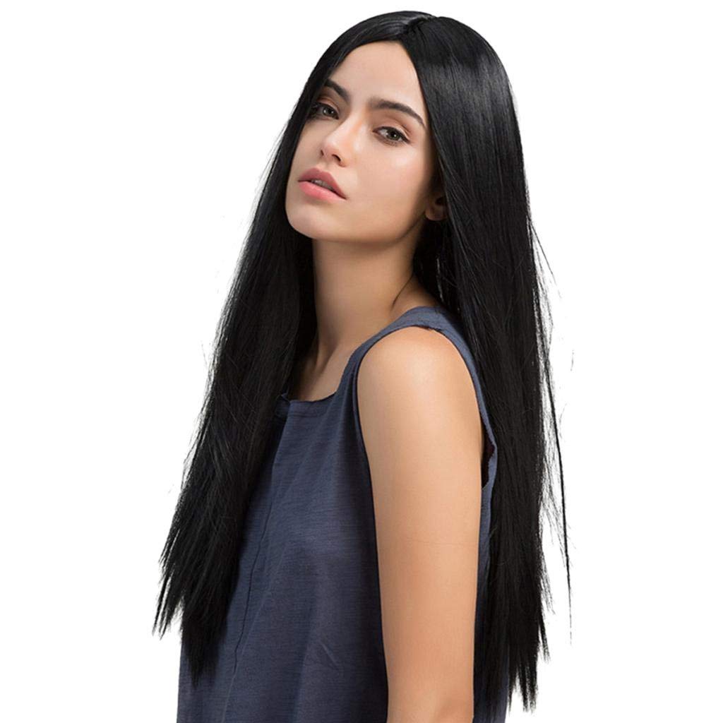 Washable Heat Resistant Straight Synthetic Hair Wig for Women - Natural Look for Daily Wear, Cosplay & Special Occasions