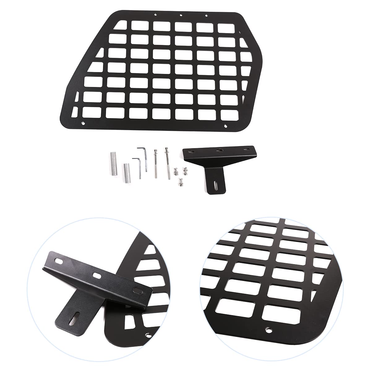 Toyota FJ Cruiser 2007-2021 Left Side Trunk Storage Rack - Car Organizer Shelf for SUV Accessories | Perfect for Camping Gear, Tools & Road Trip Essentials