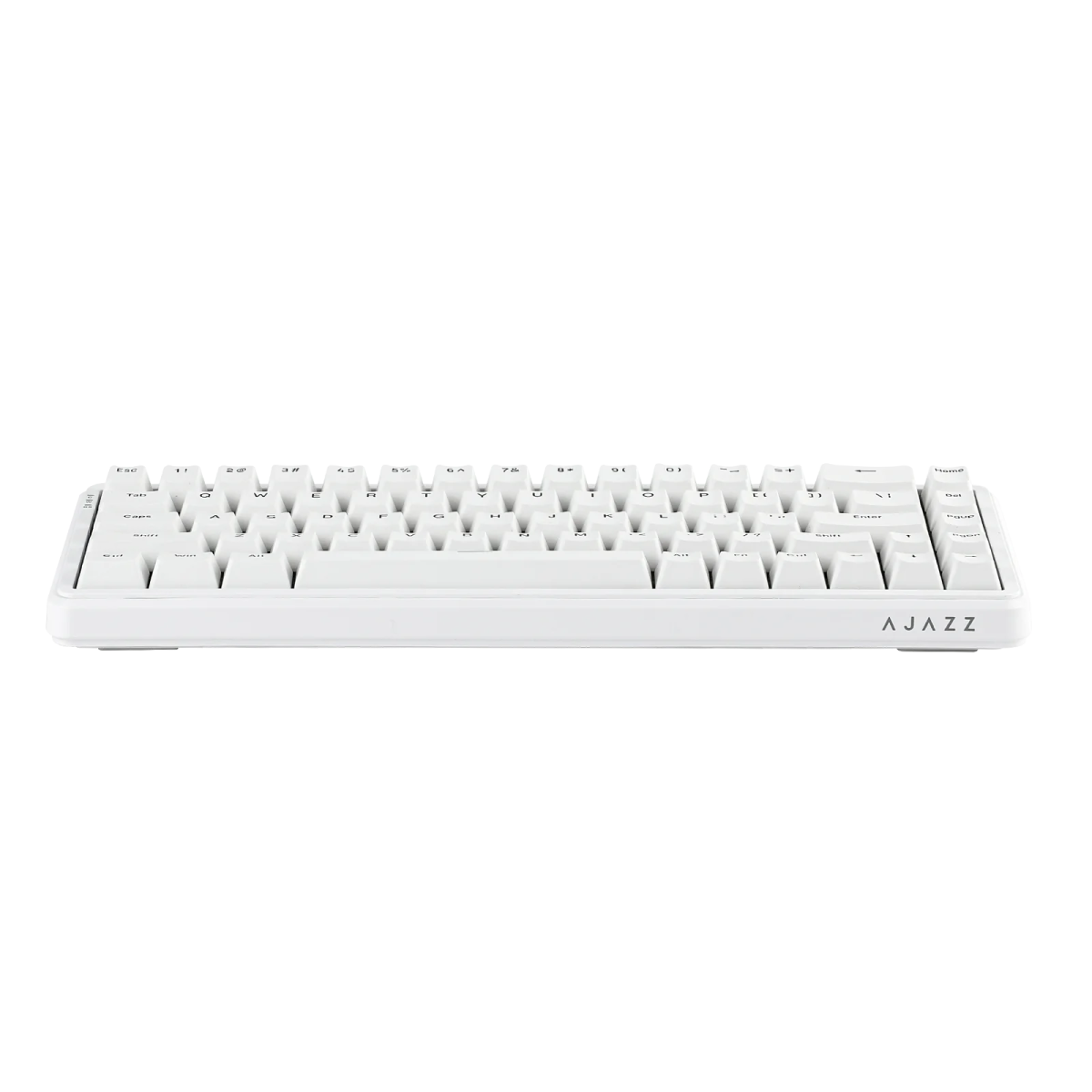 Ajazz AK680 Max White RGB Wired Mechanical Keyboard with Magnetic Switches - Perfect for Gaming, Typing & Office Work