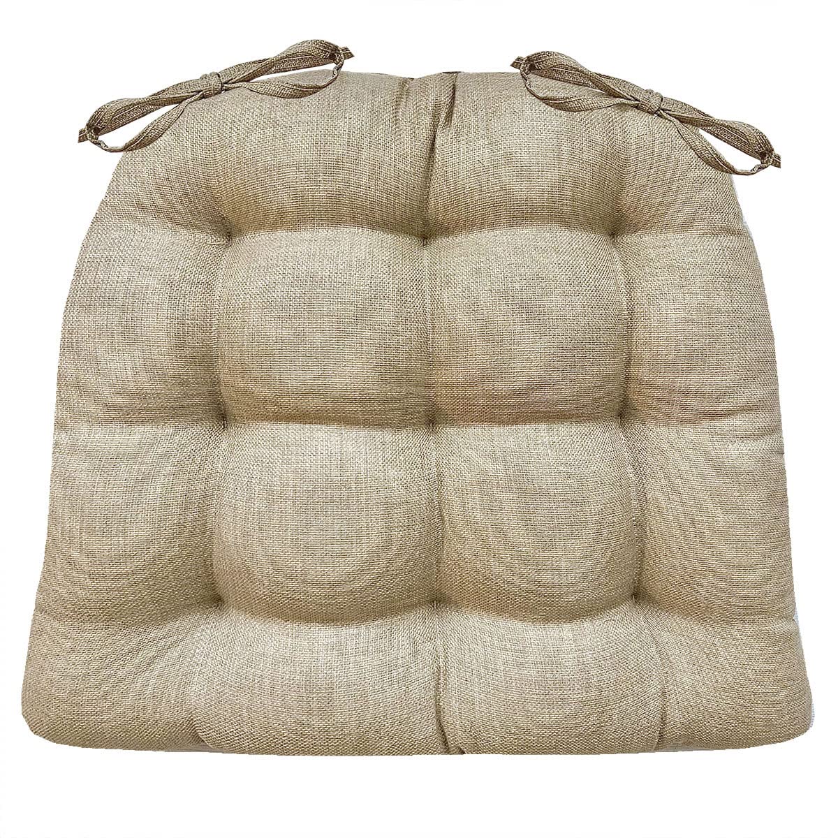 Barnett Home Decor Indoor Outdoor Dining Chair Cushions - Medium Size 16.5