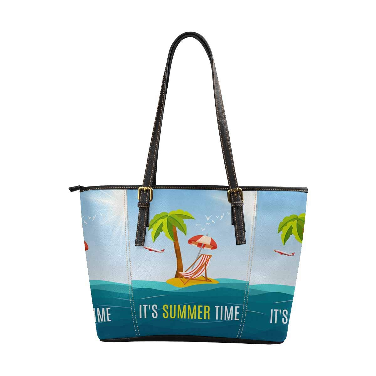 INTERESTPRINT Women's Summer Holiday Purses & Handbags - Fashionable Satchel, Shoulder & Tote Bags for Beach, Travel & Everyday Use