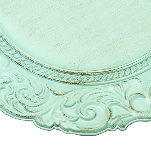 Antique Look Aqua