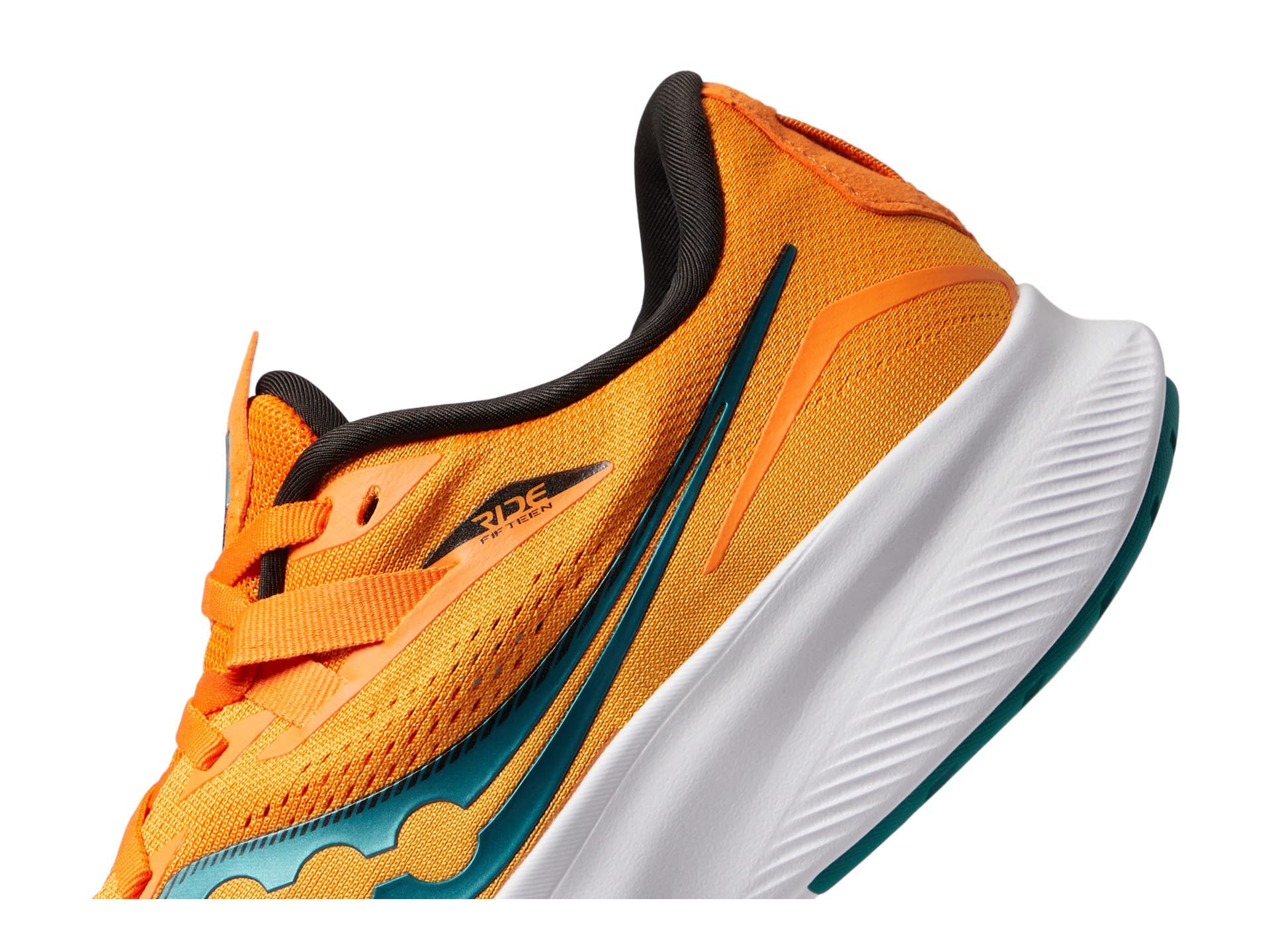 Saucony Men's Ride 15 Running Shoes - Lightweight Cushioned Sneakers for Road Running & Jogging | Perfect for Marathon Training & Daily Workouts