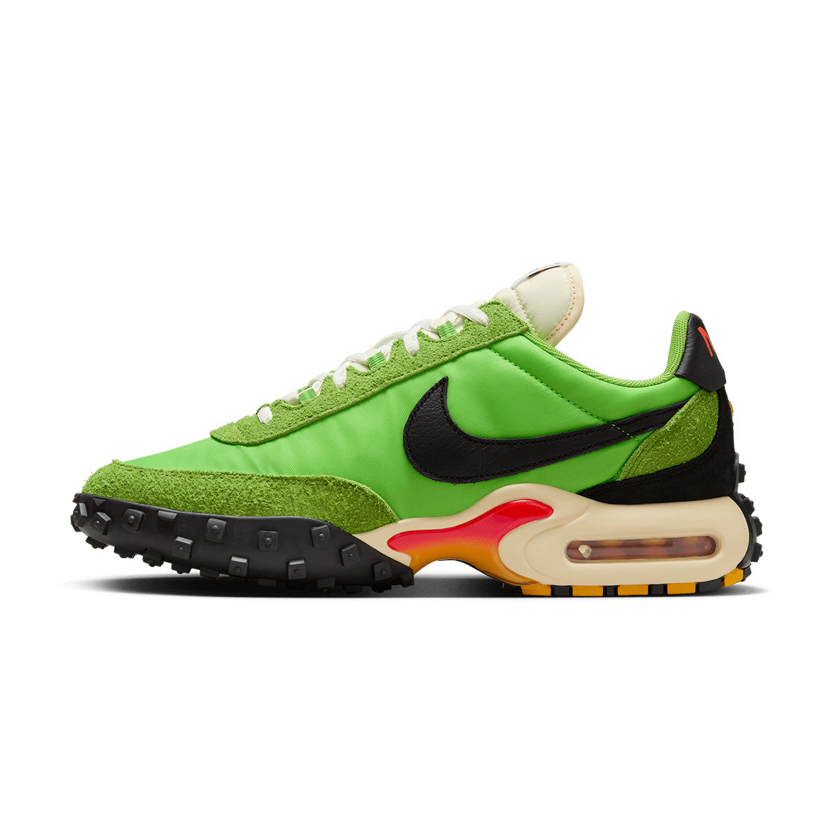 Nike Air Max Waffle SP 'Action Green' Running Shoes - Lightweight Cushioned Sneakers for Men & Women - Perfect for Jogging, Gym Workouts & Casual Streetwear Fashion
