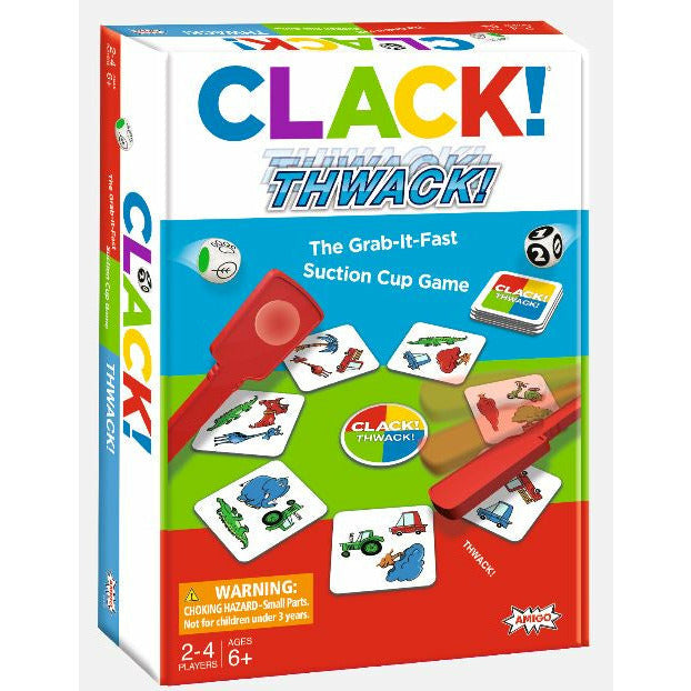 Clack Thwack - Fun and Addictive Wooden Slap Game for Kids & Adults - Perfect for Family Game Night, Parties, and Stress Relief