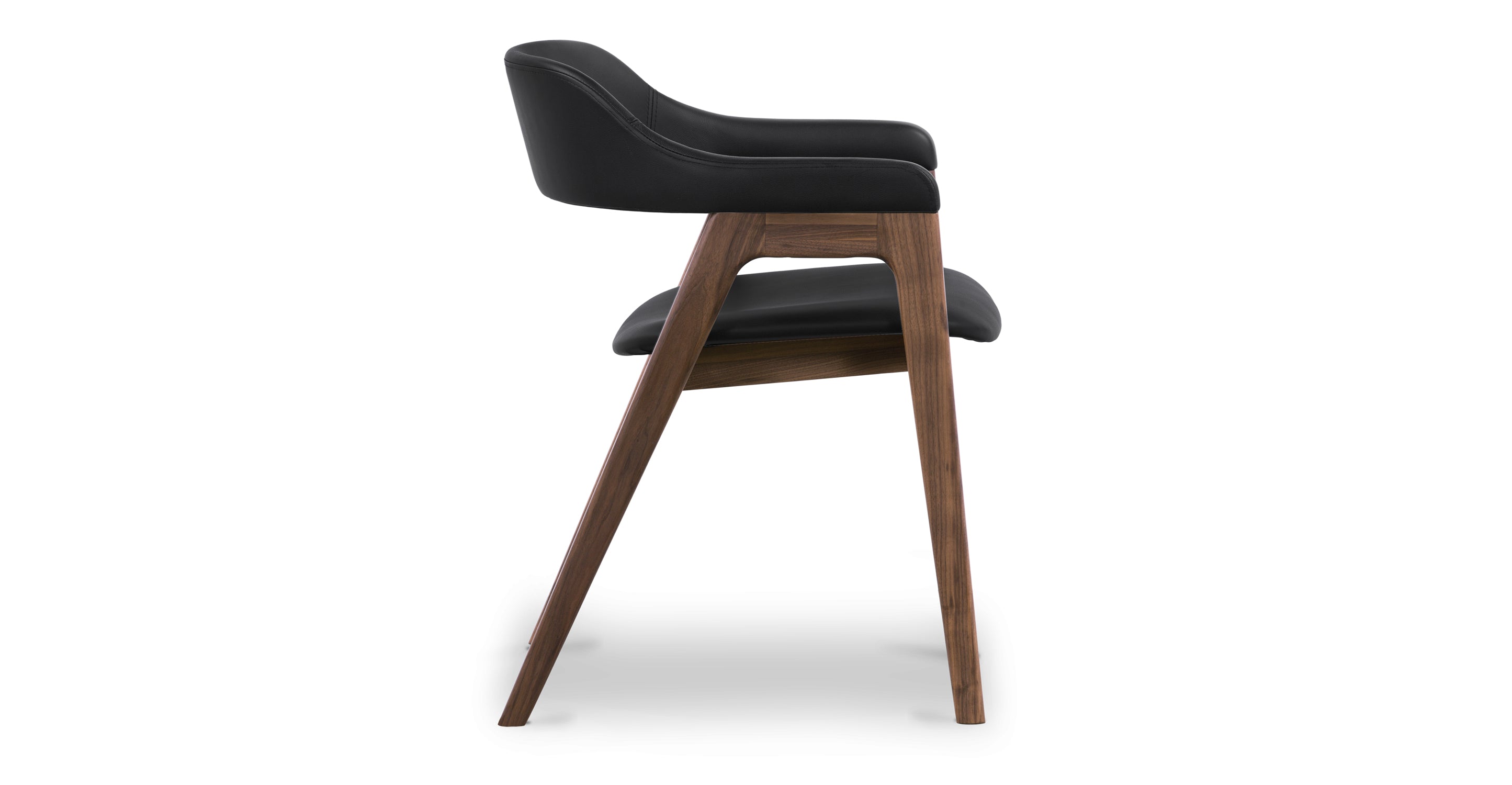Premium Lando Leather Dining Chair - Modern & Comfortable Leather Upholstered Seat for Home, Restaurant, Office - Perfect for Dining Room, Kitchen, Conference Room & Lounge