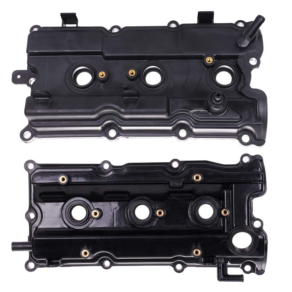 Left Right Engine Valve Cover & Gasket Compatible with Infiniti I35 Altima Maxima Nissan Murano Quest - Perfect for Engine Repair & Maintenance