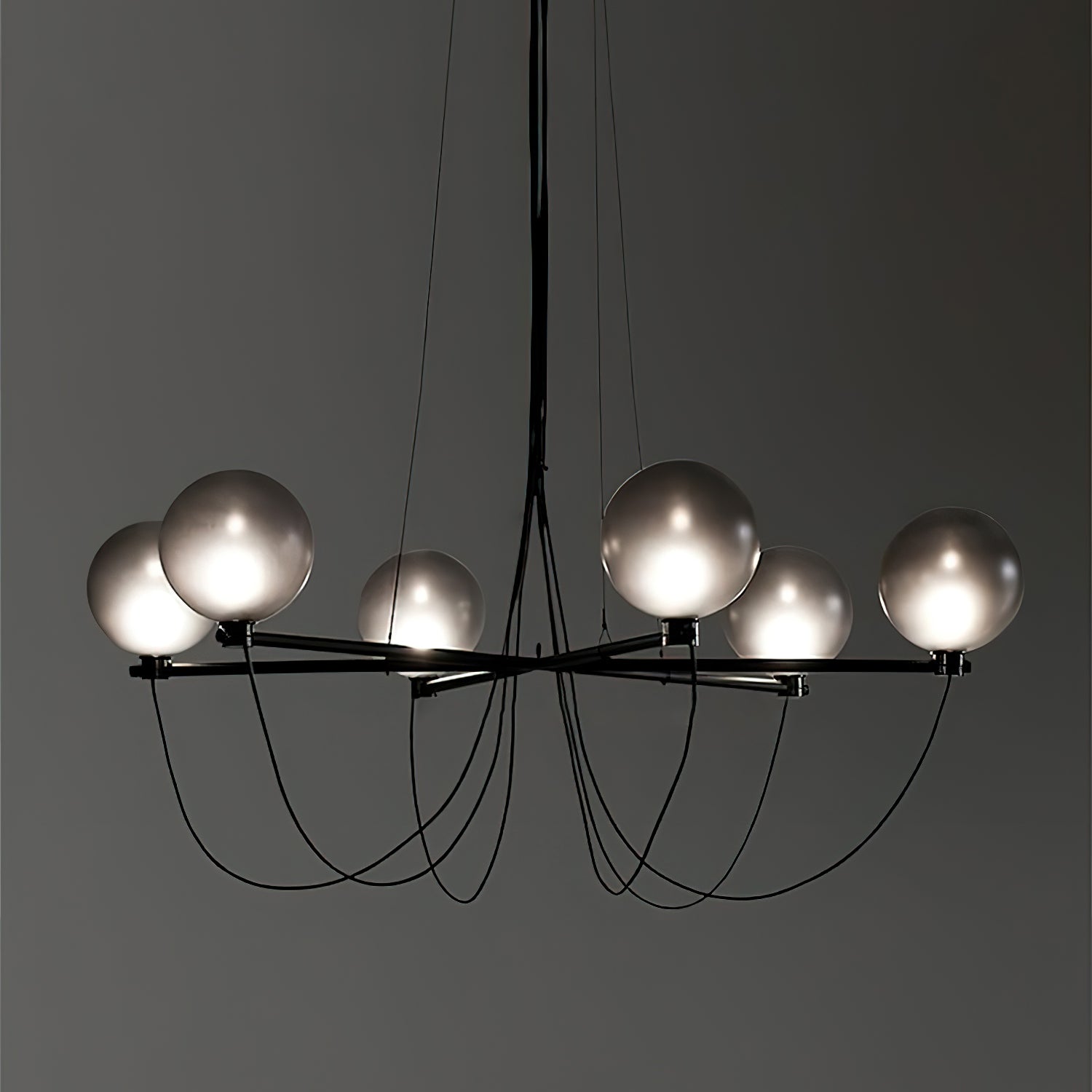 Bagnoregio Chandelier - Elegant Crystal Ceiling Light Fixture for Dining Room, Living Room & Bedroom Decor