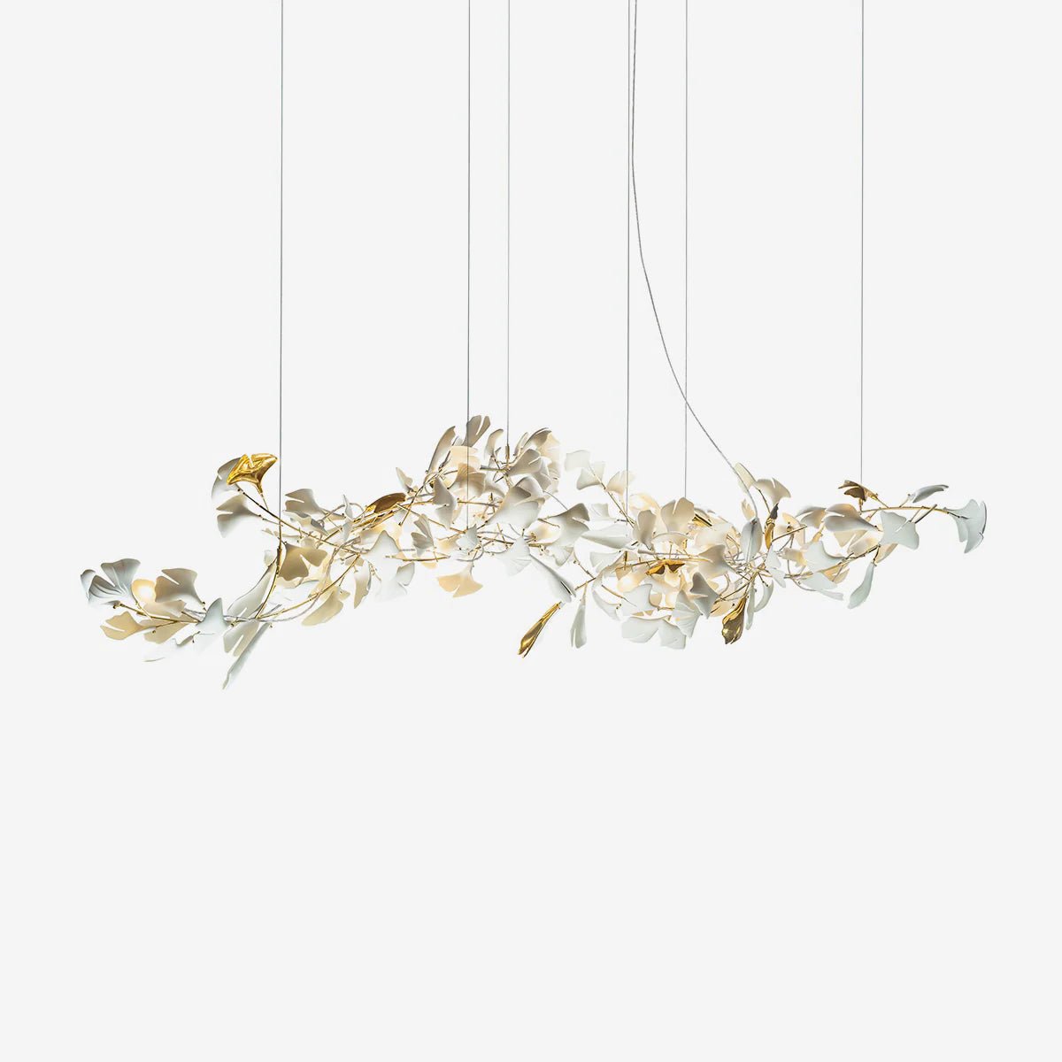 White Lamp Body + White Leaf