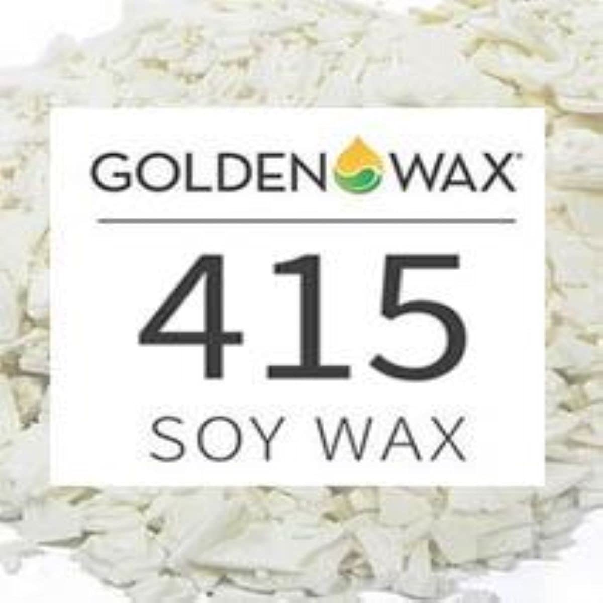 Pure Soy Wax 415 - 45 LB Case for Candle Making, Tart Making & DIY Crafts | Premium Natural Wax for Container Candles, Wax Melts, and Aromatherapy