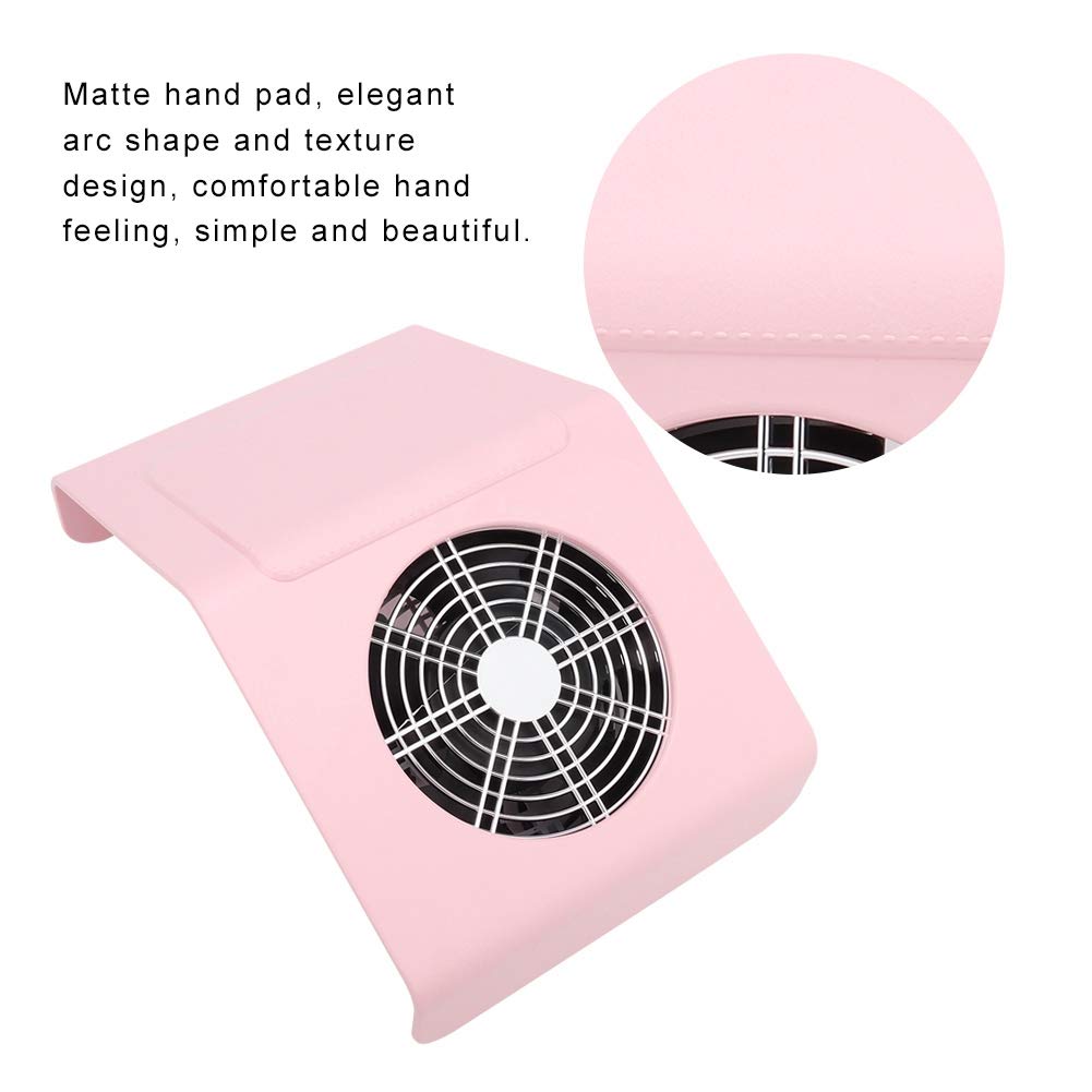 40W Nail Dust Collector - Portable Manicure Vacuum Cleaner for Salon & Home Use
