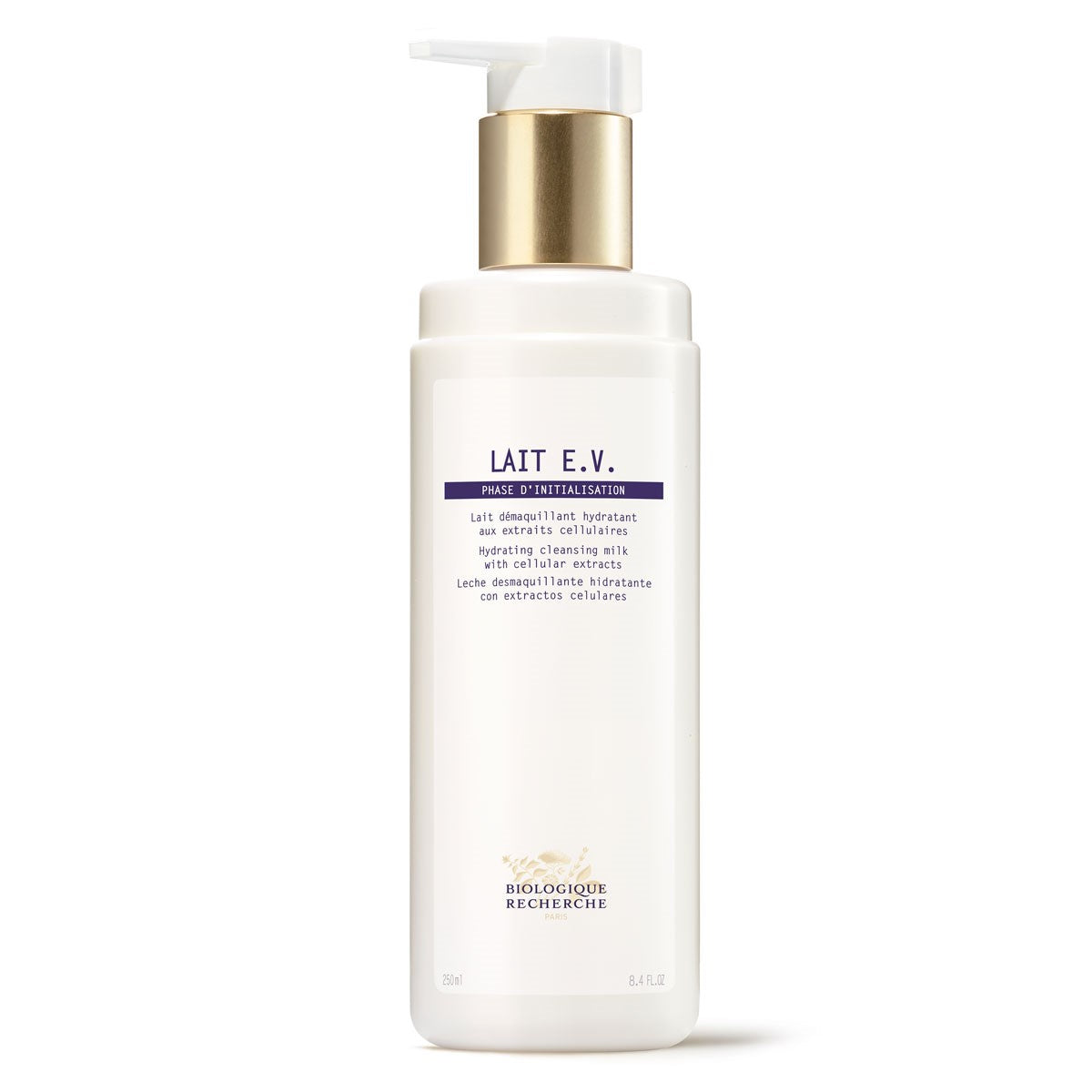 Lait E.V. Moisturizing & Lipid Restoring Makeup Remover - Hydrating Face Cleanser for Dehydrated Skin | Gentle Makeup Removal & Skincare for Dry, Sensitive Skin