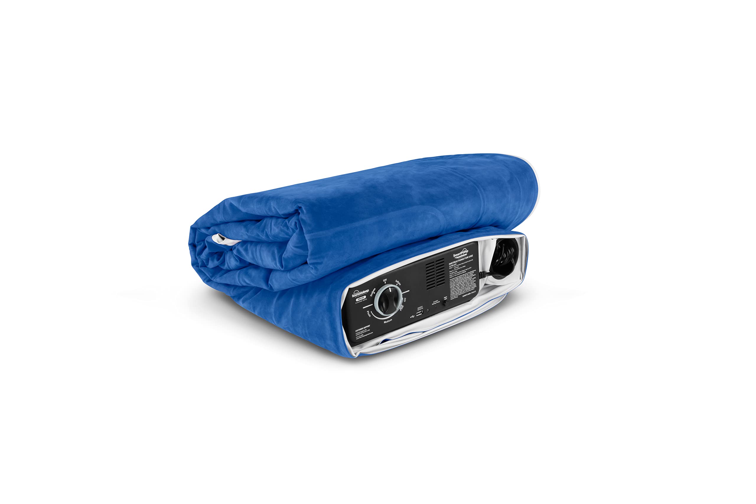 SoundAsleep CloudNine Series Air Mattress with Dual Smart Pump Technology - King Size Inflatable Bed for Home, Camping & Guest Use - Comfortable & Durable by SoundAsleep Products