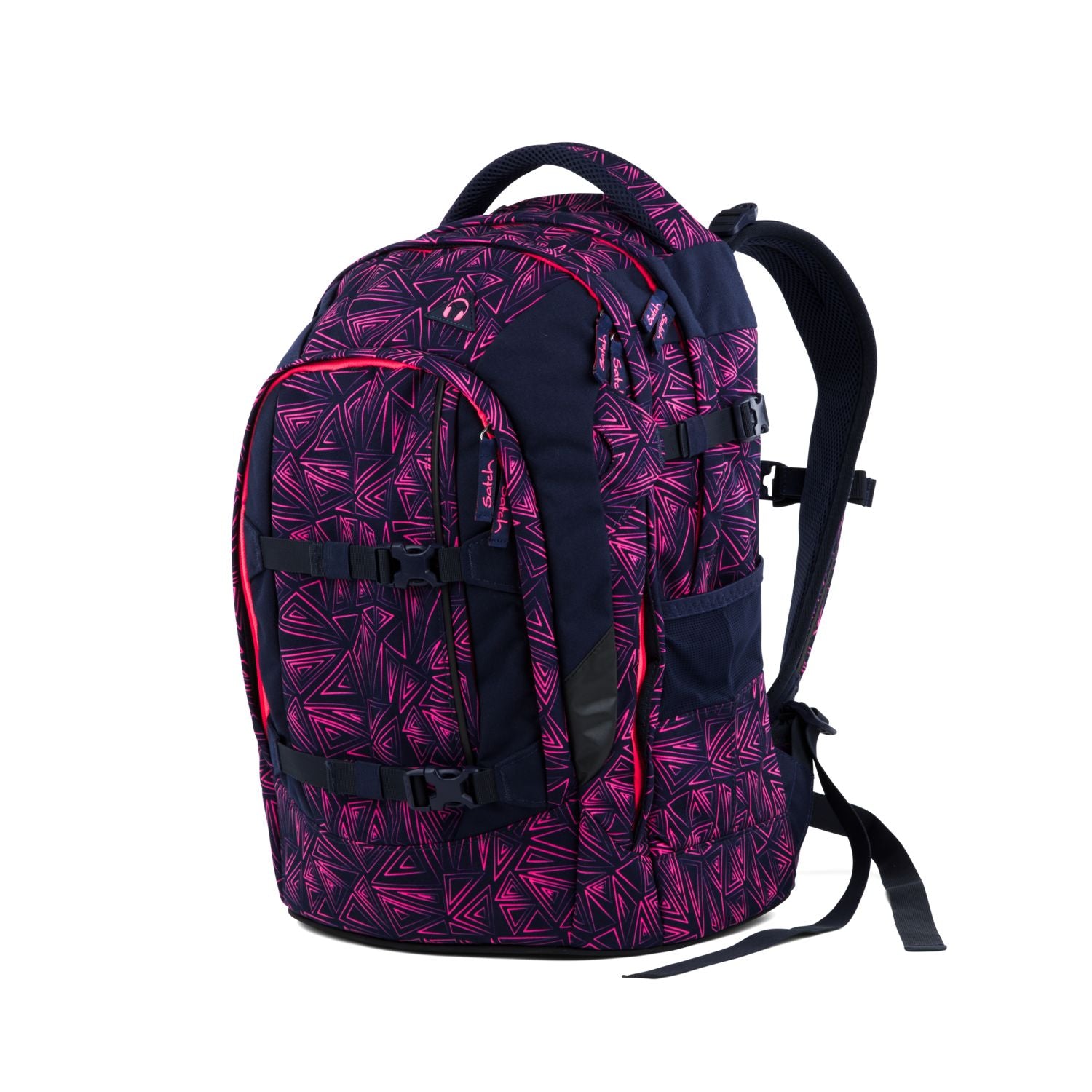 Satch Pack Pink Bermuda - Stylish and Durable Backpack for Women, Perfect for Travel, Work, and School | Lightweight & Water-Resistant