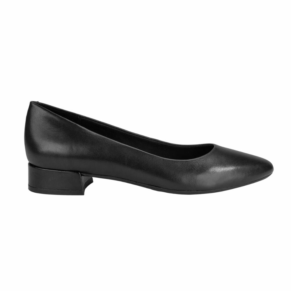 Easy Spirit Women's Caldise Black M Slip-On Loafers - Comfortable Casual Shoes for Work, Travel & Everyday Wear
