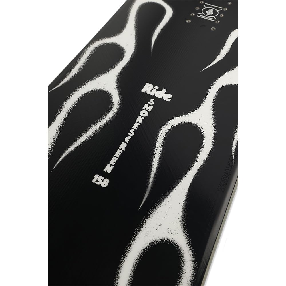 Ride Smokescreen Men's Snowboard - All-Mountain Freestyle Snowboard for Powder & Park Riding | Perfect for Backcountry, Groomers & Terrain Parks
