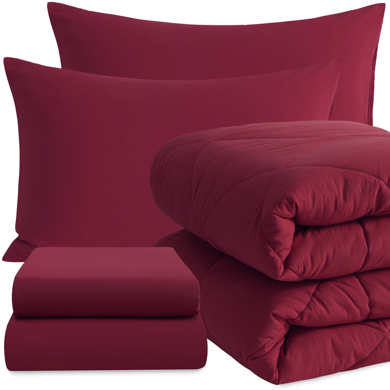 NTBAY 5-Piece Soft Twin Comforter Set - Ultra Cozy Bedding for Kids & Teens - Perfect for Dorm Rooms, Guest Beds & Sleepovers
