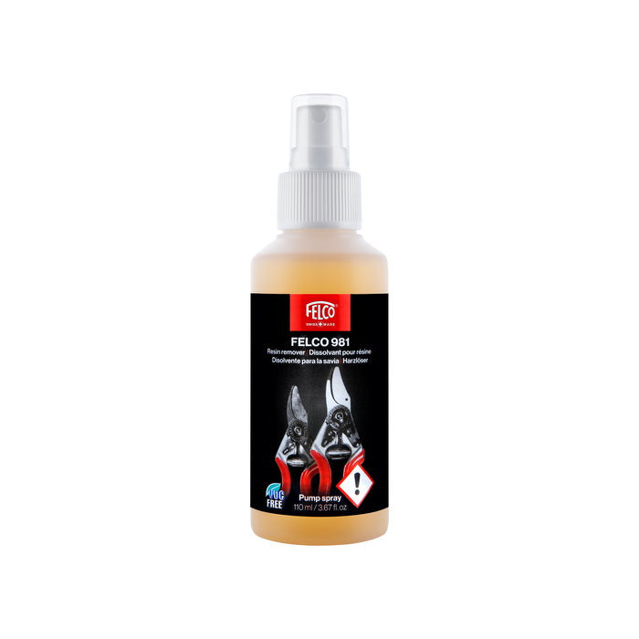 Felco F981 VOC-Free Resin Remover Spray – Safe & Effective Adhesive Cleaner for Tools, Equipment & Industrial Surfaces | Perfect for Workshop, Garage & DIY Projects