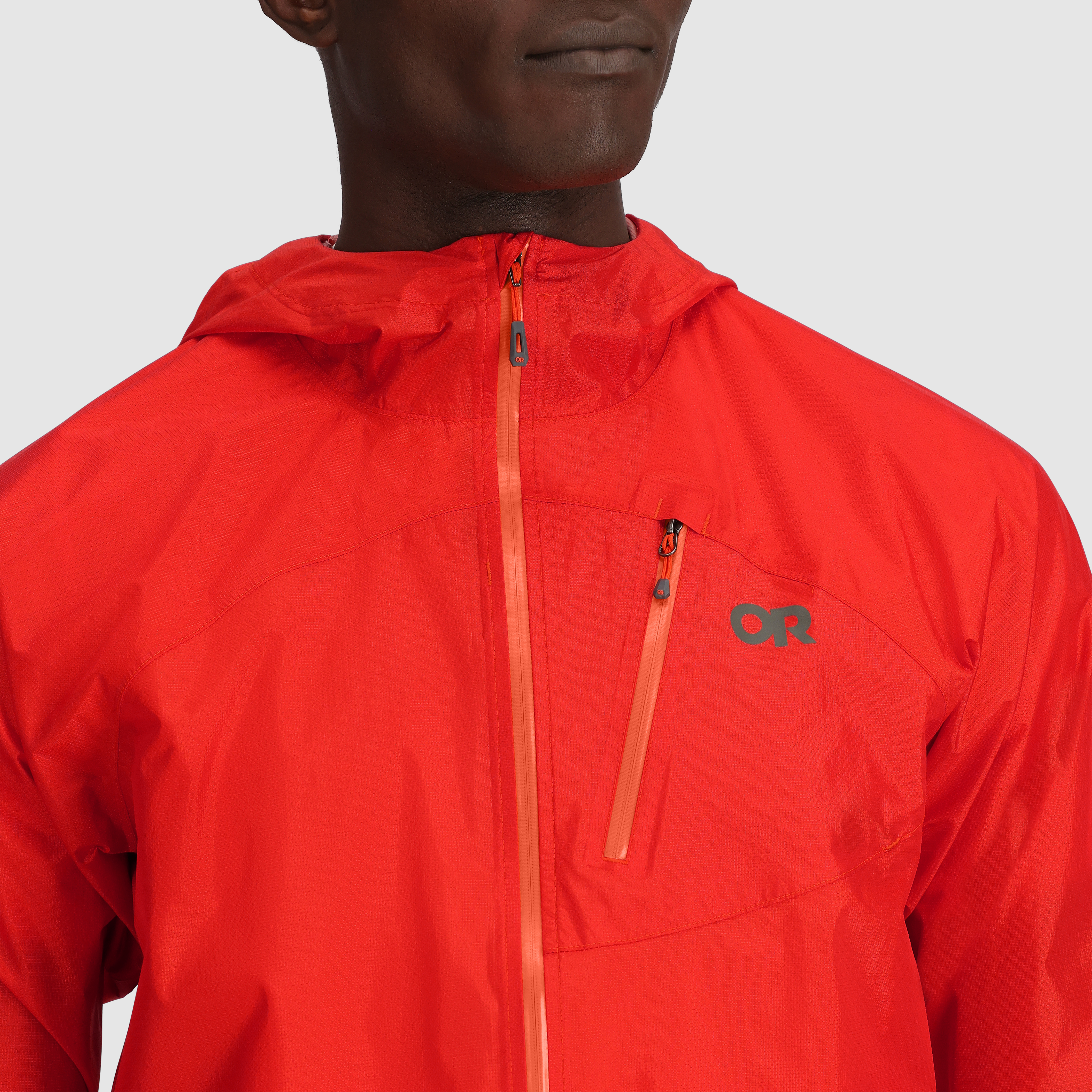 Men's Helium Rain Jacket - Lightweight Waterproof Windbreaker for Hiking & Outdoor Activities | Final Sale